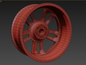 wheel for audi 3D Model