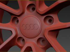 wheel for audi 3D Model