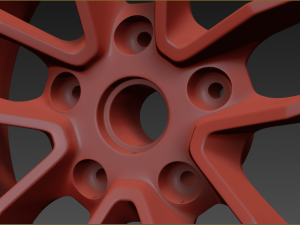 wheel for audi 3D Model