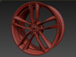 wheel for audi 3D Model