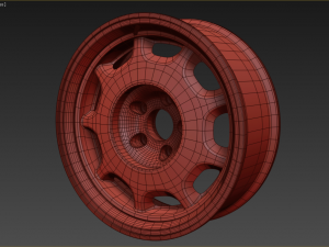 wheel 3D Model