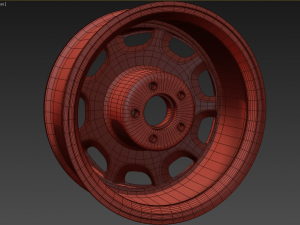 wheel 3D Model