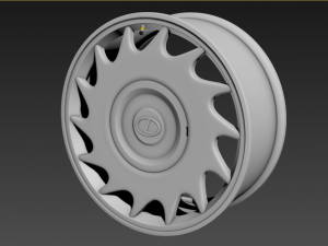 wheel for lexus 3D 模型