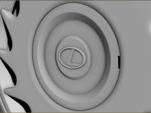 wheel for lexus 3D Model