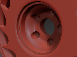 wheel for lexus 3D 模型