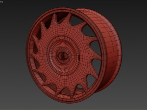 wheel for lexus 3D 模型