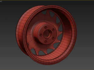 wheel for lexus 3D 模型