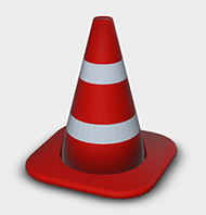 cone traffic 3Dモデル .c4d .max .obj .3ds .fbx .stl .blend 