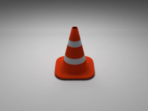 コーントラフィック 3Dモデル