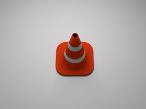 cone traffic 3Dモデル