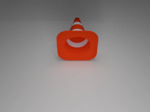 コーントラフィック 3Dモデル
