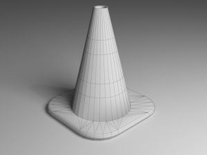 cone traffic 3Dモデル
