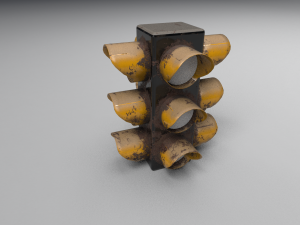 traffic light 3D 모델