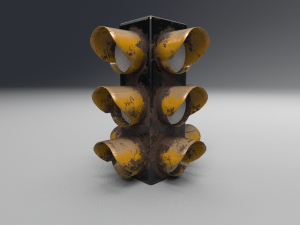 traffic light Modèle 3D