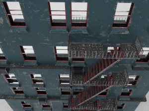 immeuble de bureaux Modèle 3D