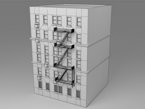 office bulding 3D Model