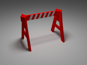 easel traffic 3D Model