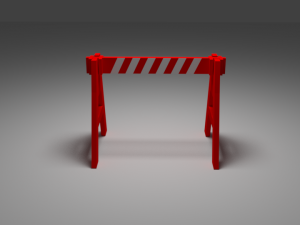 easel traffic Modèle 3D