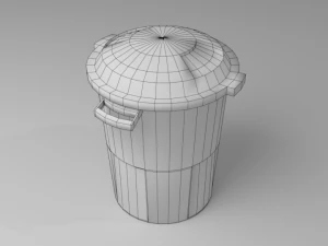 bęben niebieski ruch Model 3D