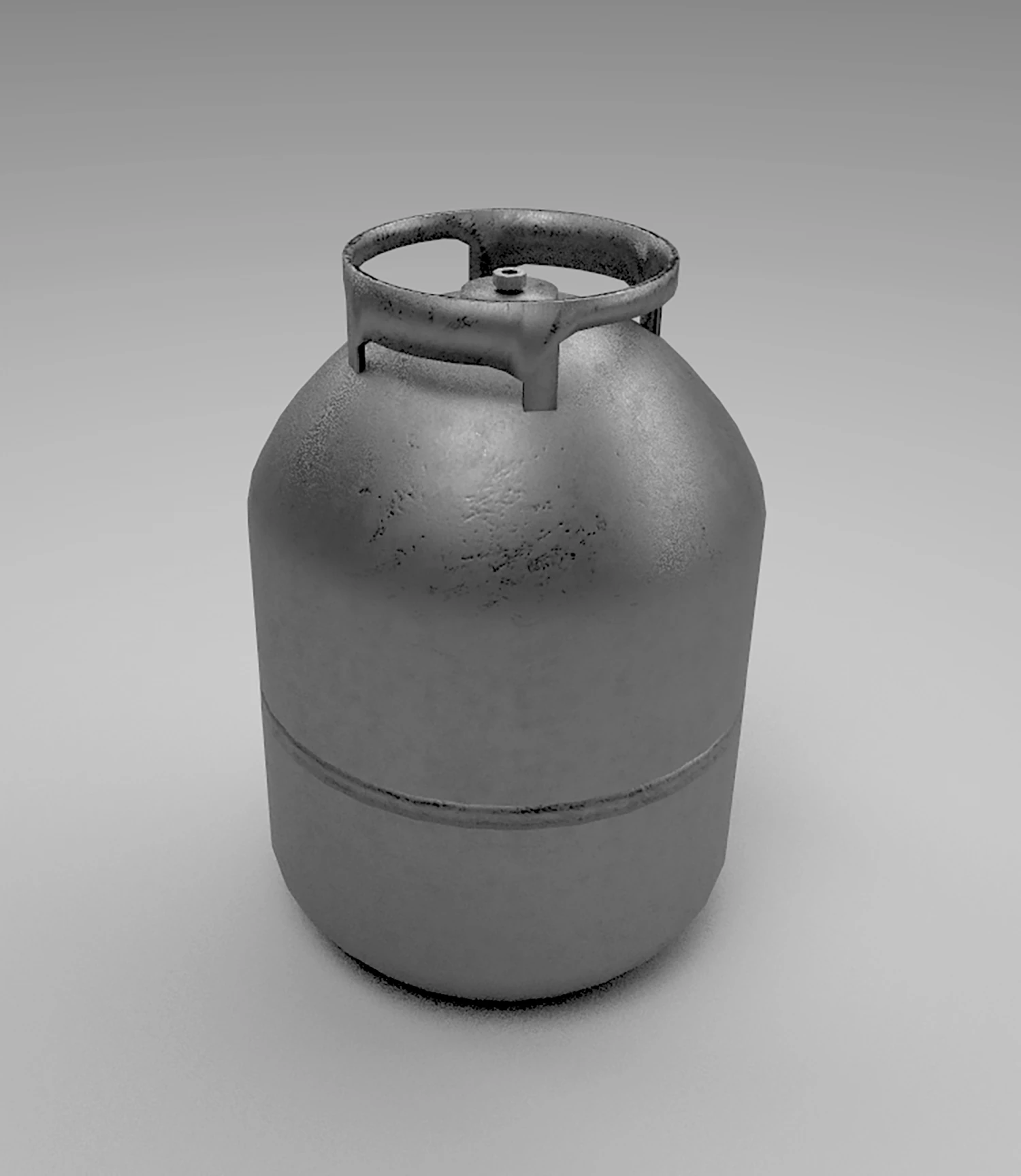 gas canister 3D Model .c4d .max .obj .3ds .fbx .stl .blend