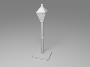 light street Model 3D