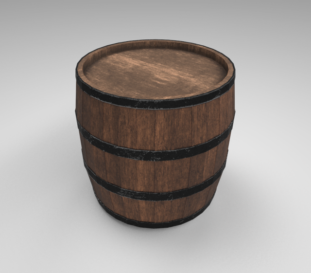 barrel Modelo 3D .c4d .max .obj .3ds .fbx .stl .blend 
