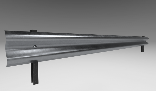 guard rail Modello 3D .c4d .max .obj .3ds .fbx .stl .blend 