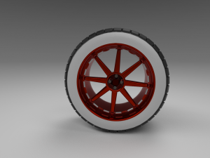 wheel Model 3D