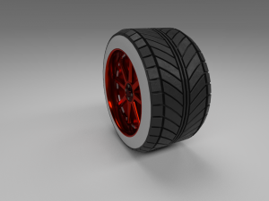 wheel Model 3D