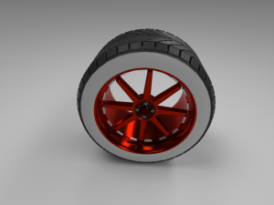 wheel Model 3D