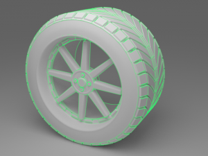 wheel Model 3D