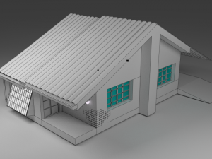house 3D 模型