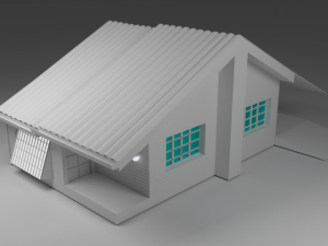house 3D 模型