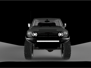 toyota fj cruiser modified 2017 3D 模型