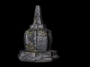 stupa stone 3D Model