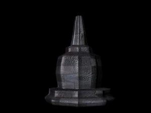 stupa stone 3D Model