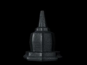 stupa stone 3D Model