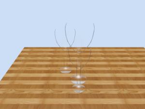 glass for wine 3D मॉडल