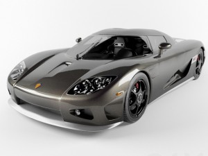 high res model from a koenigsegg ccx with medium i 3D Model