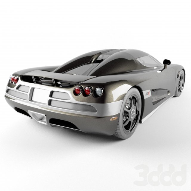 Download high res model from a koenigsegg ccx with medium i 3D Model