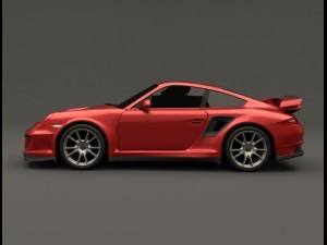 porshe gt2 3d model 3D-Modell