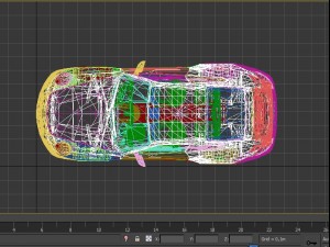 porshe gt2 3d model 3D-Modell