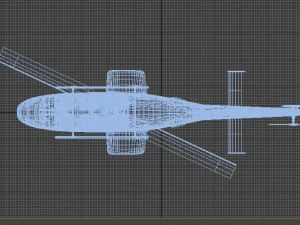 helicopter 3d model 3D Model
