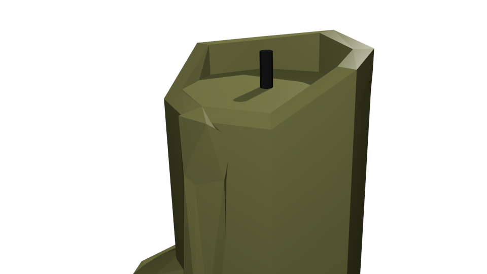 Candle Melted 3d Model In Miscellaneous 3dexport