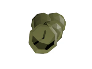 candle melted 3D Model