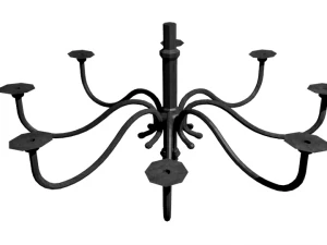 chandelier 3 textures 3D Model