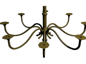 chandelier 3 textures 3D Model