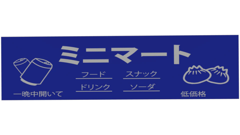 japanese store signs 3D Model .c4d .max .obj .3ds .fbx .stl .blend 