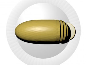 loaf of bread on plate 3D Model