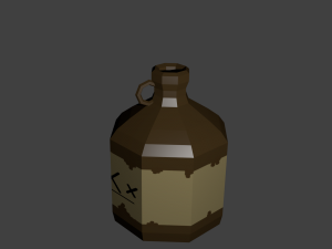 moonshine 3D मॉडल